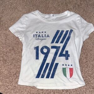 Altar'd State White and Blue Italia League 1974 Kids T-Shirt